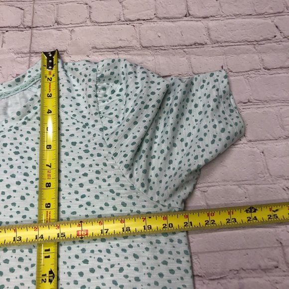 Democracy Women Short Sleeve Blouse Top Shirt Size Extra Large M108 -22 - Picture 4 of 12